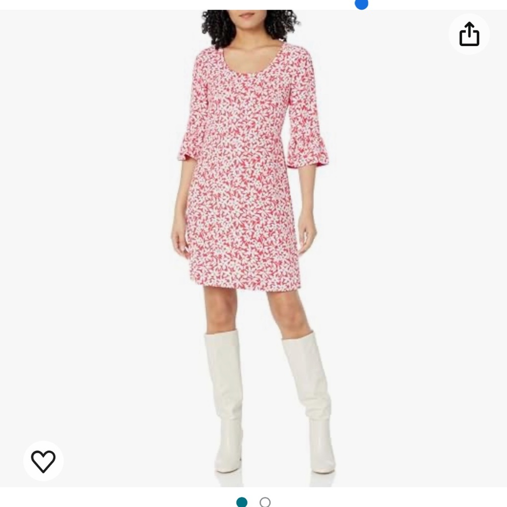 Draper James Floral Bell Sleeve Dress, Size 6